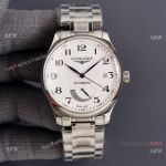 Swiss Replica Longines Master Power Reserve 38 Stainless Steel Watch 2824 Movement